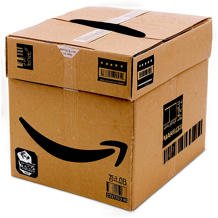 Recycled Amazon Box Png 06132024 PNG