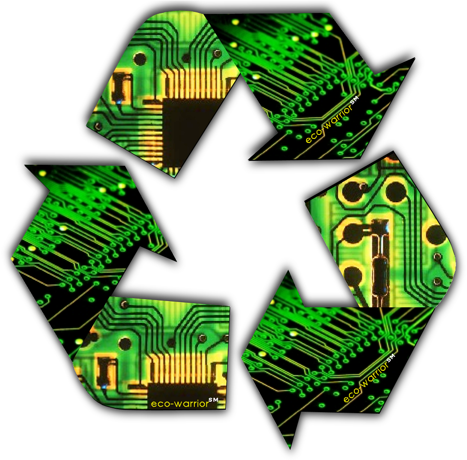 Recycling Electronics Circuit Board PNG