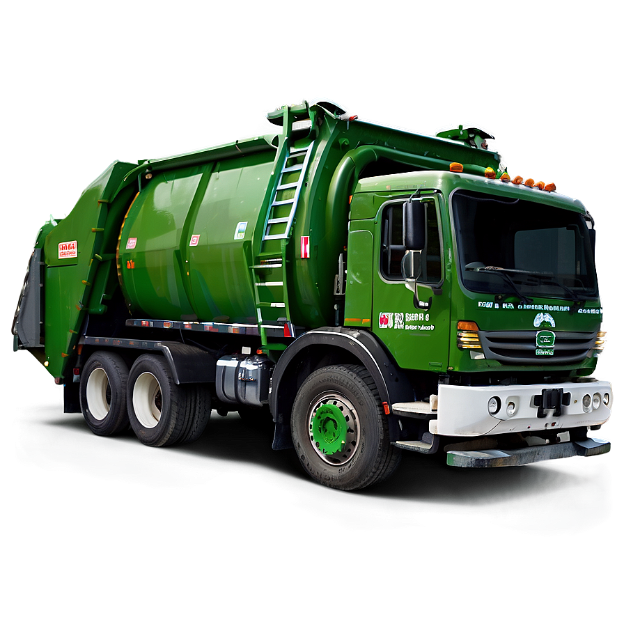 Recycling Garbage Truck Png Fym47 PNG