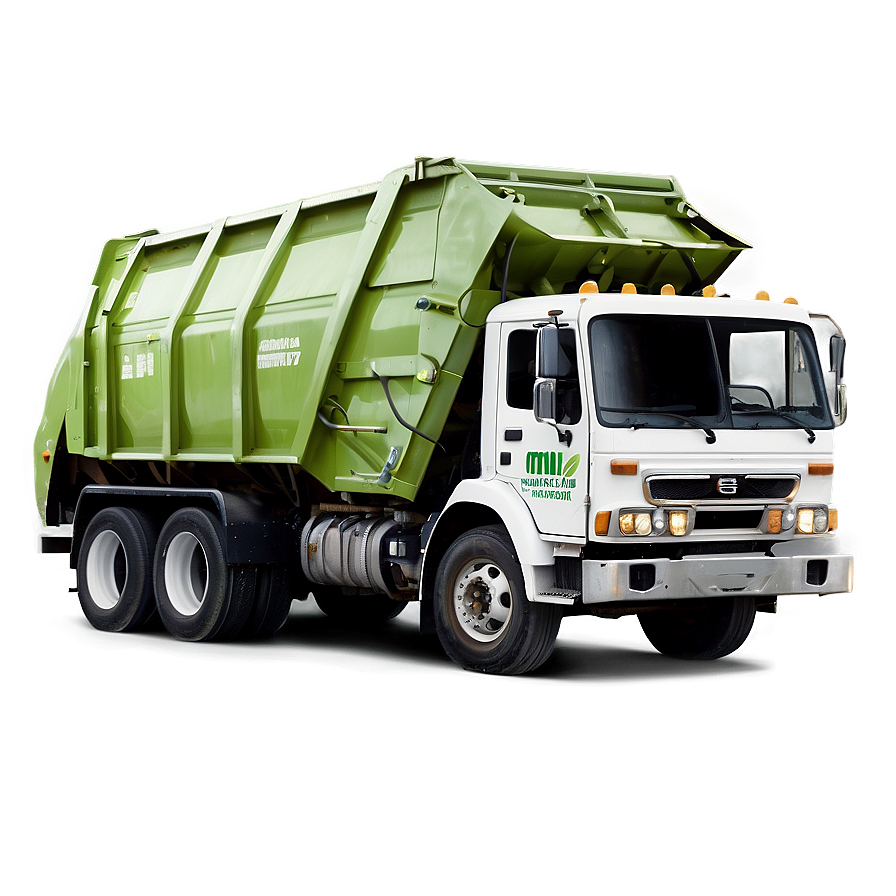 Recycling Garbage Truck Png Klg1 PNG