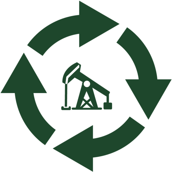 Recycling Oil Pump Icon PNG