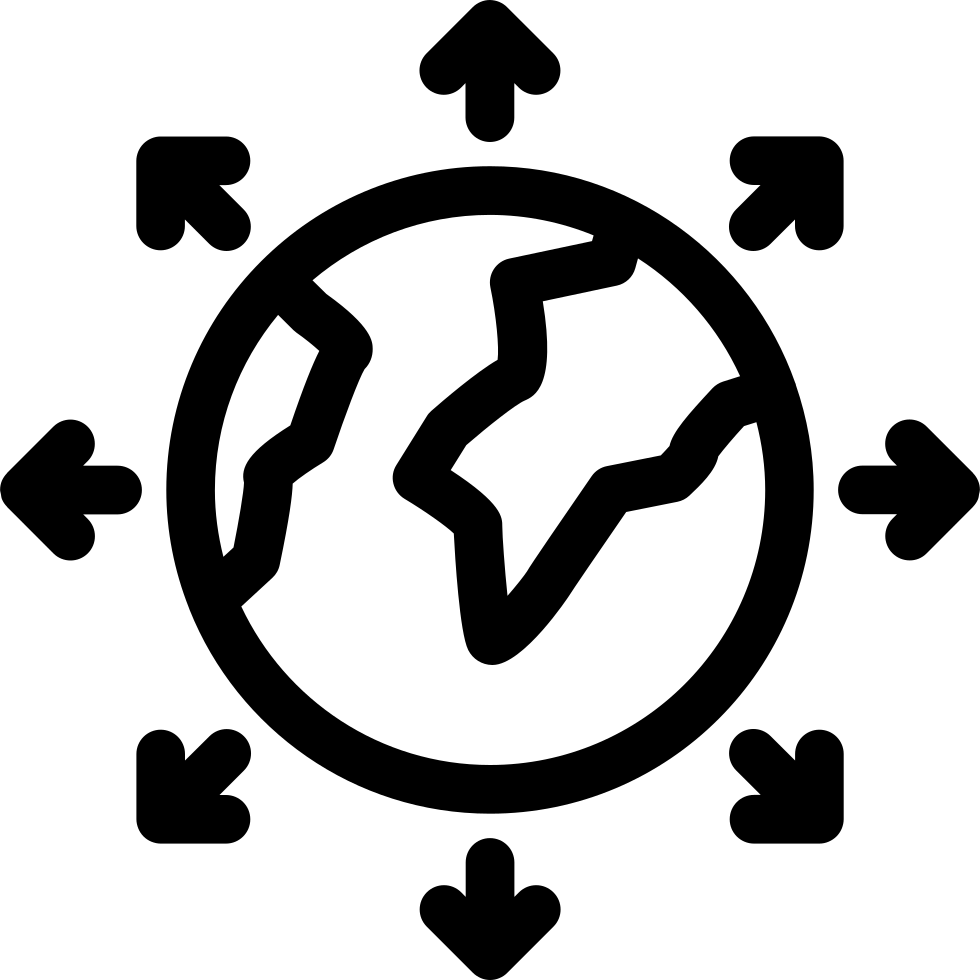 Recycling Symbol Blackand White PNG