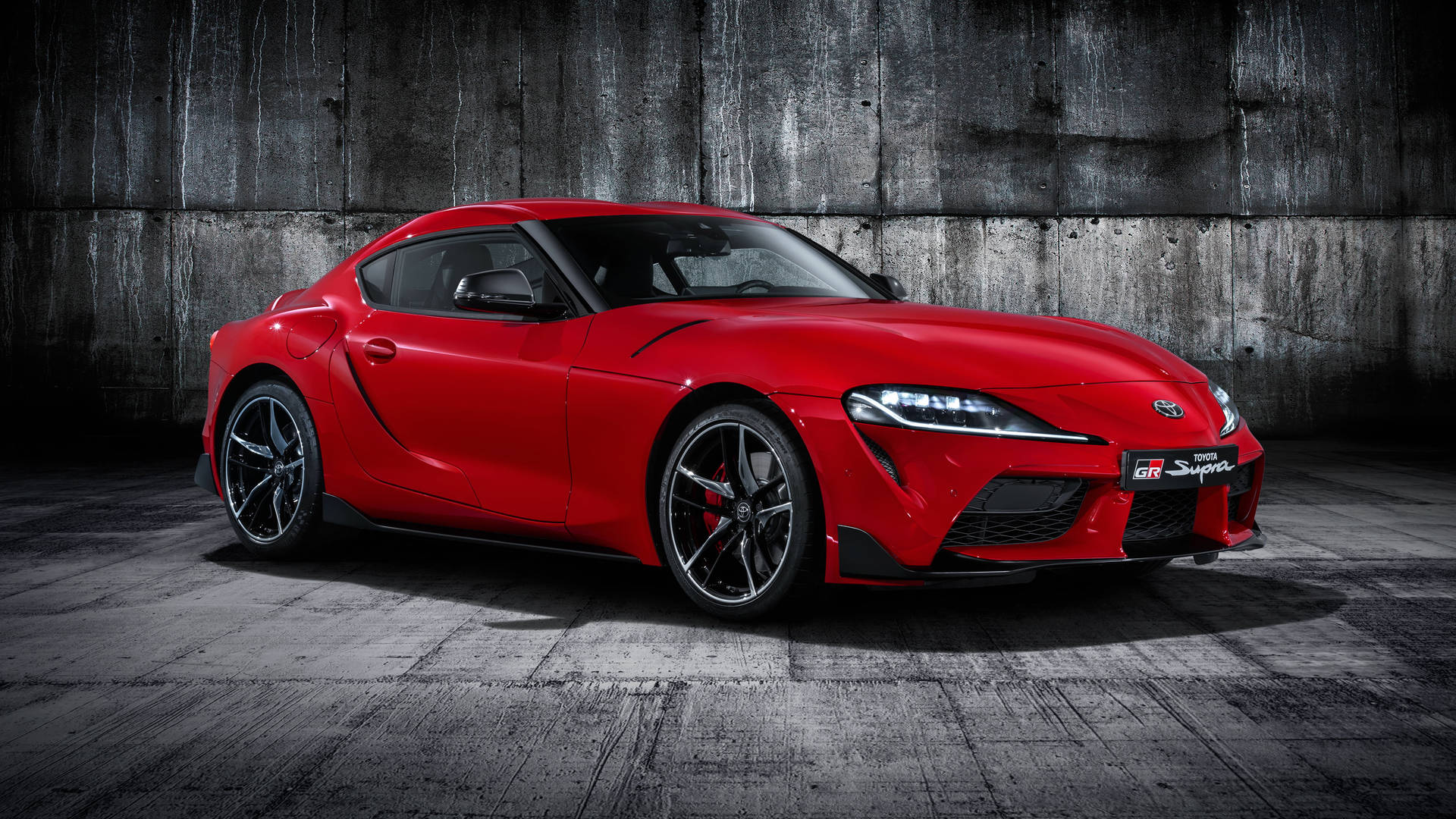 Rojo4k Supra 2019 Fondo de pantalla