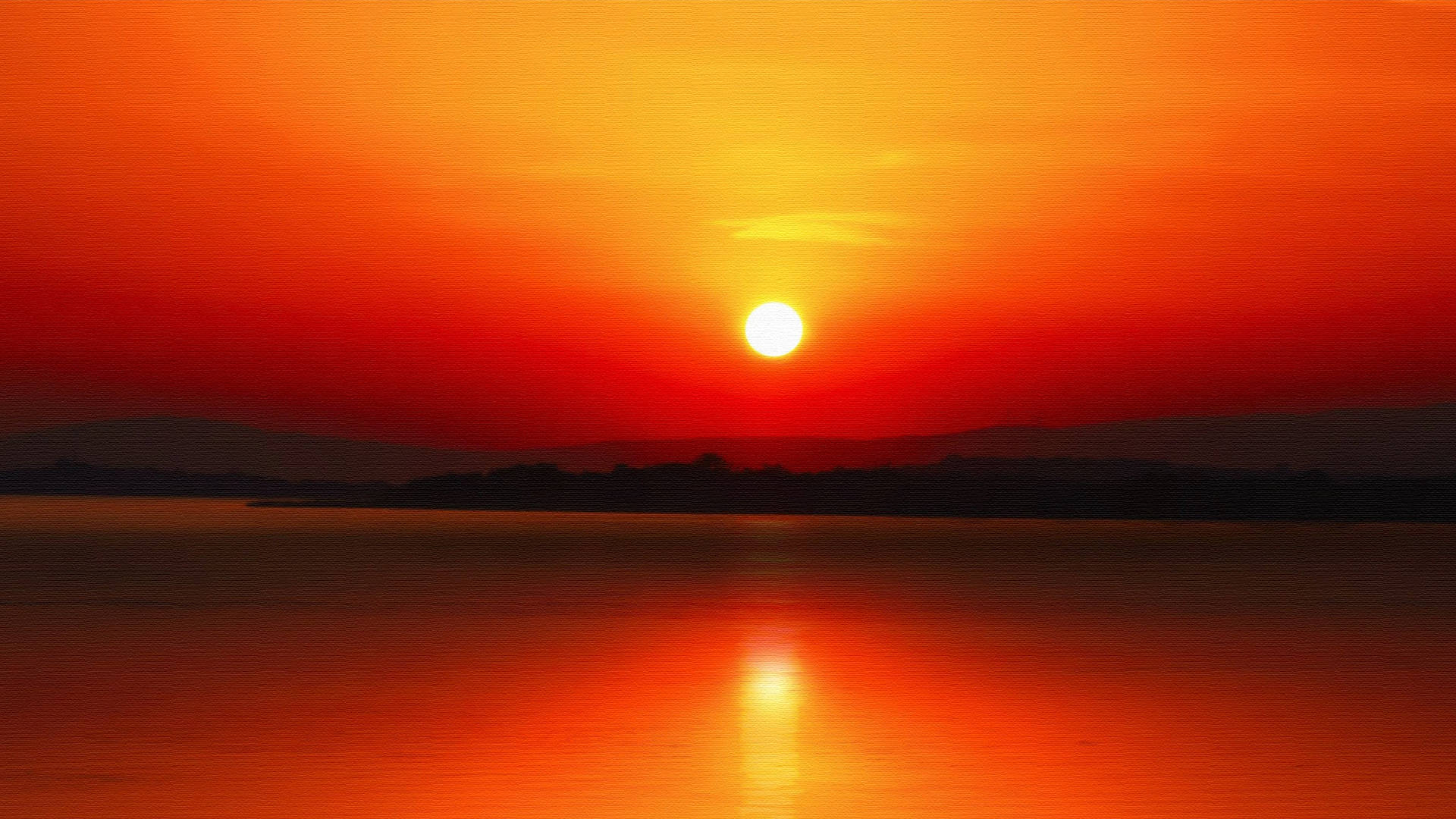 Red 4k Uhd Sunset Picture