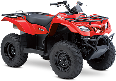 Red A T V Offroad Vehicle PNG