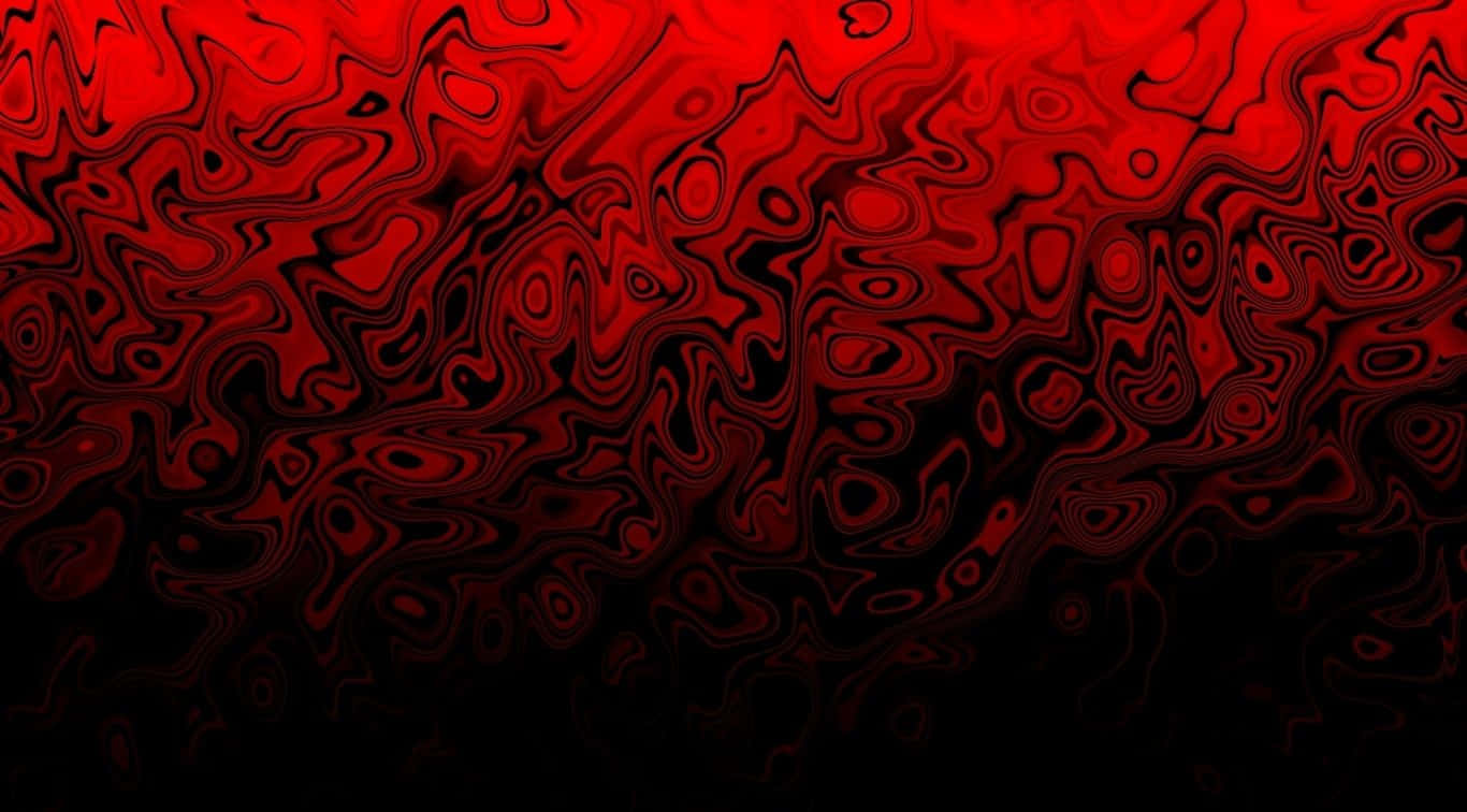 Unfondo Abstracto En Rojo Y Negro