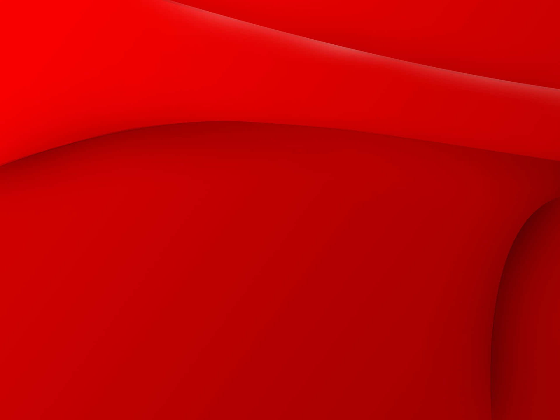 Red Abstract Background With A Wavy Shape
