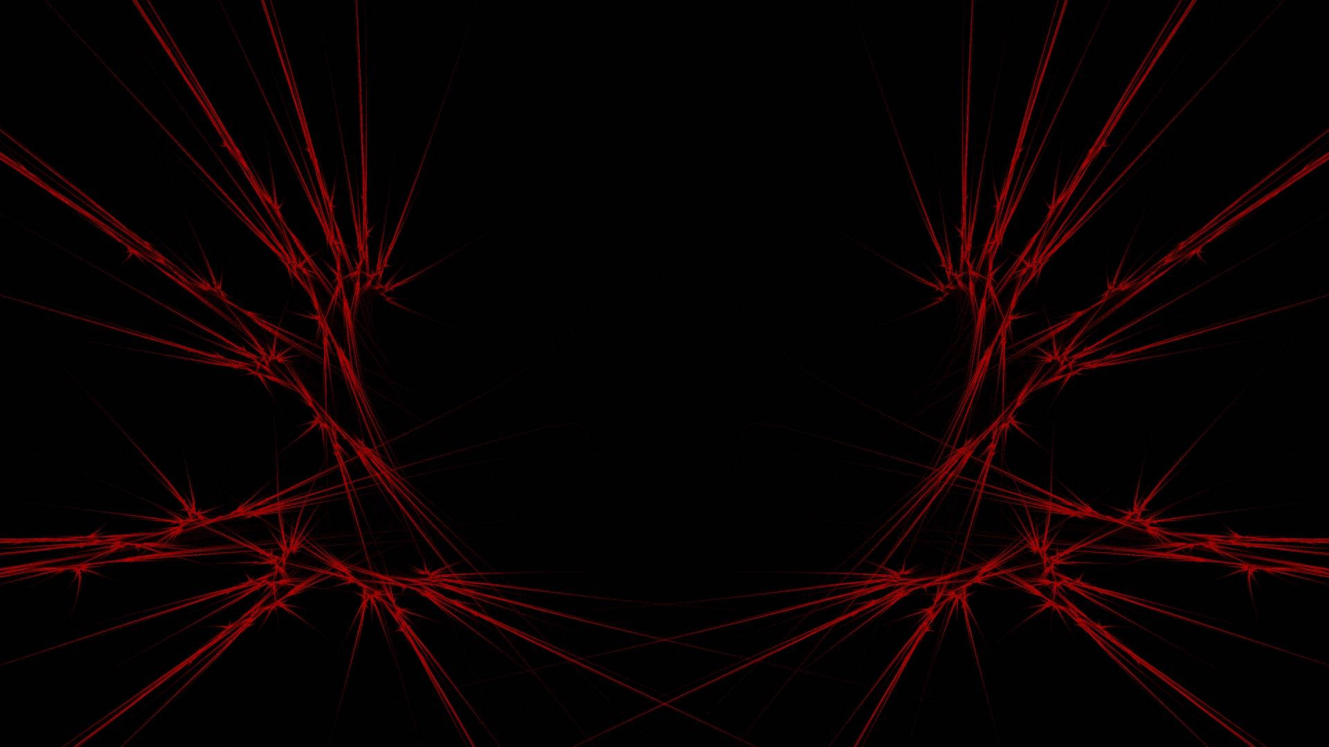 Red Abstract Lines Wallpaper