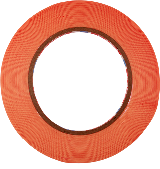 Red Adhesive Tape Roll PNG