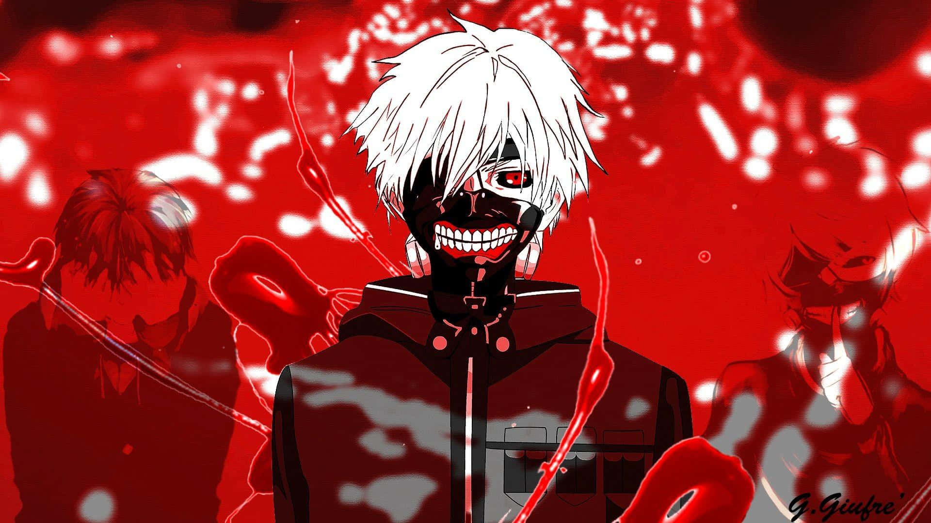 Anime Boy demon red HD phone wallpaper  Peakpx