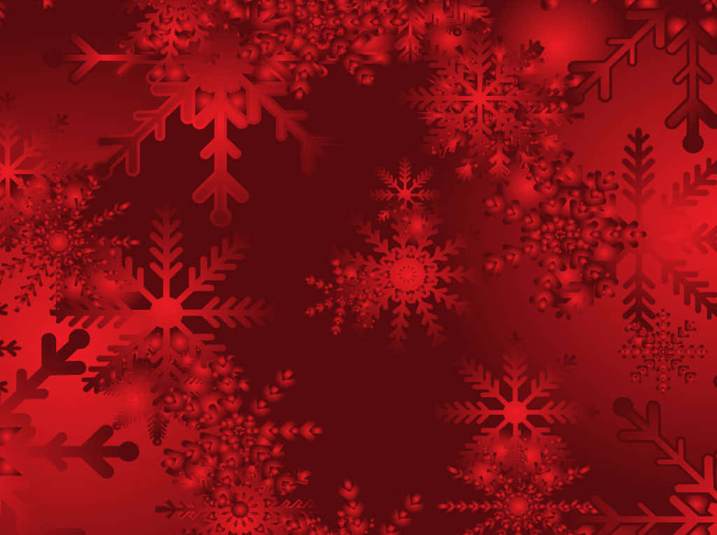 Elrojo Es El Nuevo Color De Navidad. Fondo de pantalla