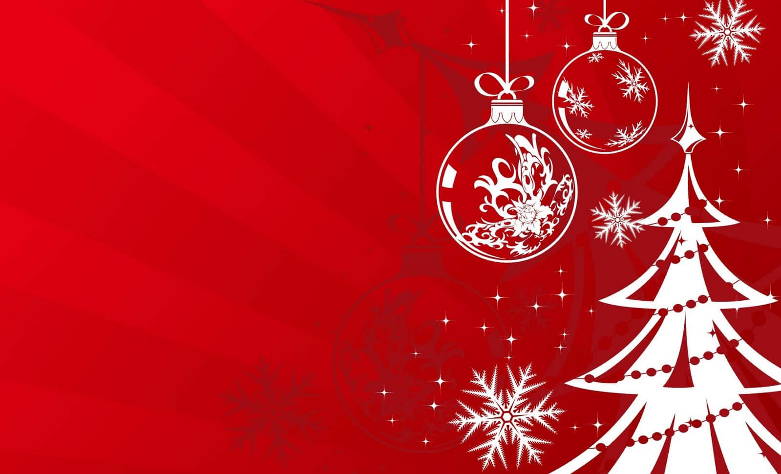 Let Christmas Fill Your Home With Red Aesthetic Joy Wallpaper