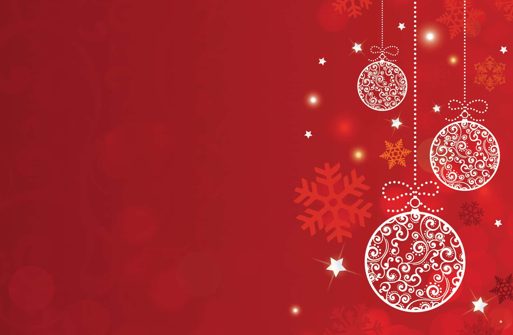 Get into the festive spirit with a red aesthetic Christmas! Wallpaper