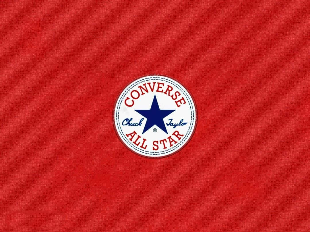 Red Aesthetic Laptop Converse Chuck Taylor Wallpaper