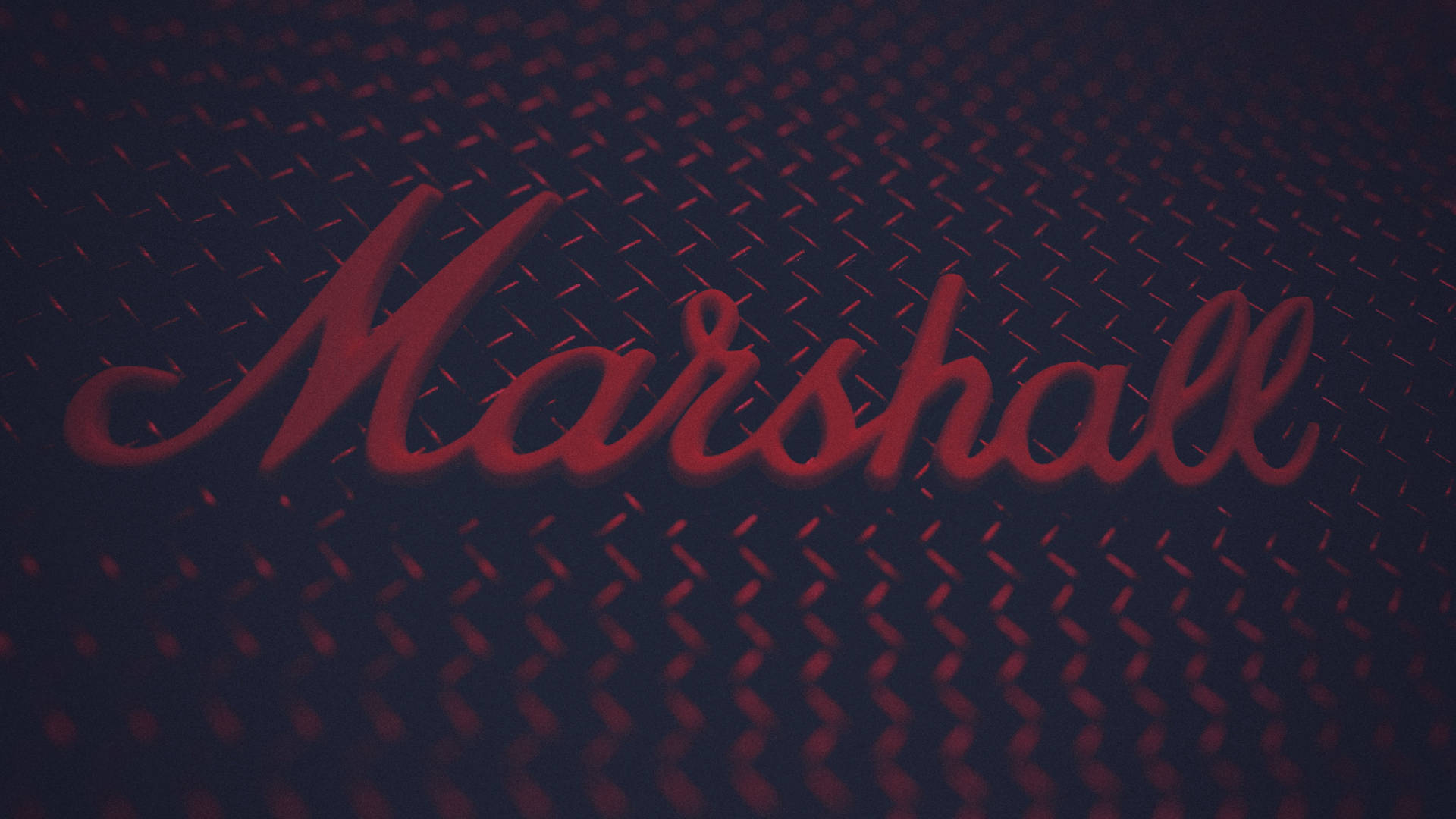 Red Aesthetic Marshall Logo Background