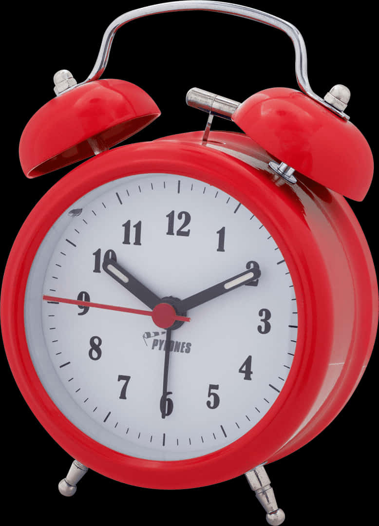 Red Alarm Clock PNG