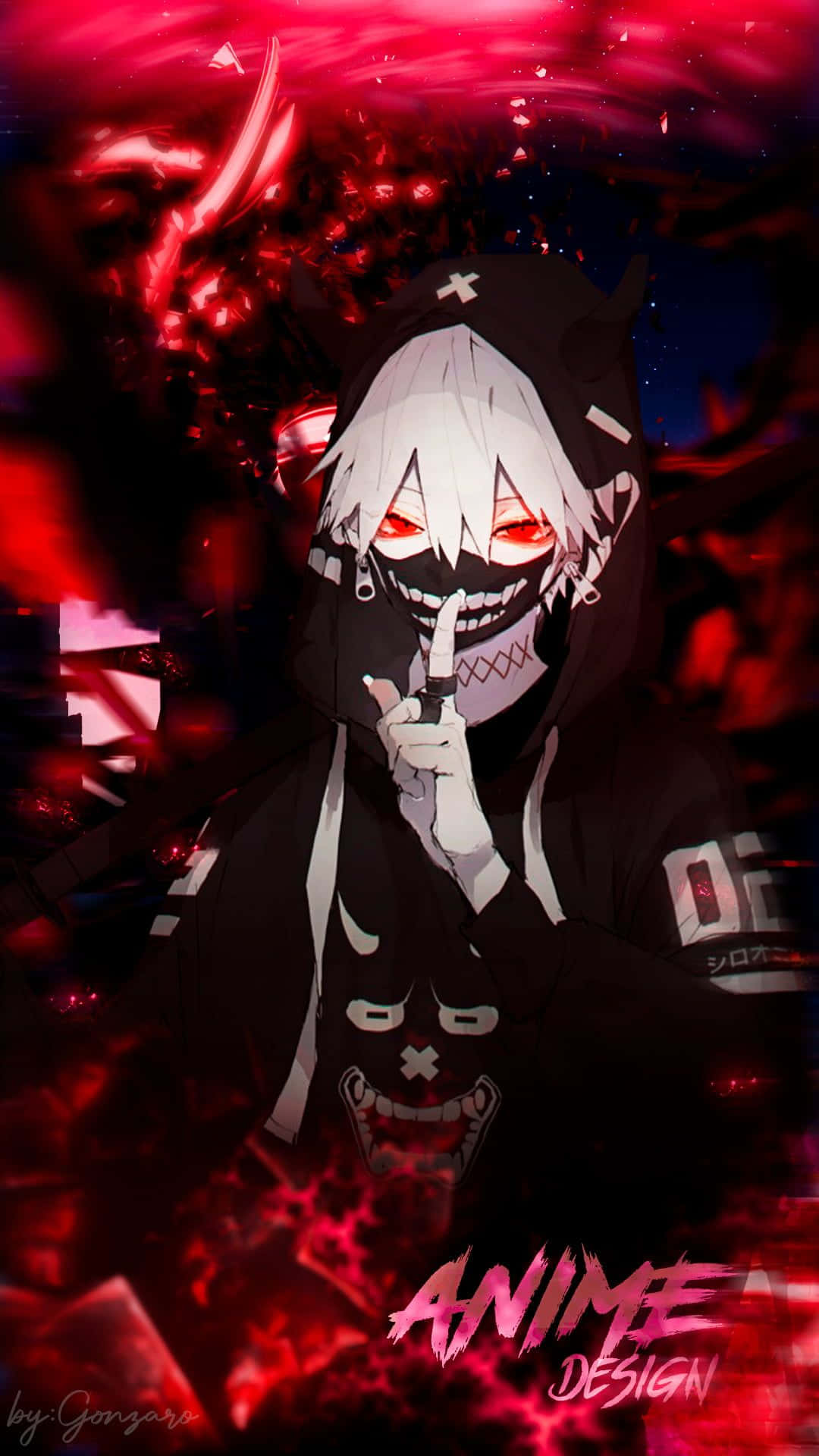 AI Art Generator An anime character with dark hair short beard dark  clothes dark swords covered in darkness mature beard older covered in  shadows red eyes black energy surrounding demons