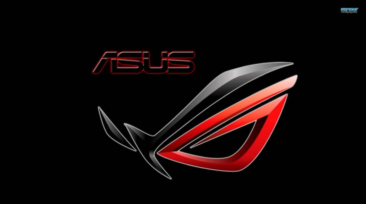 Red And Black Asus Rog Background