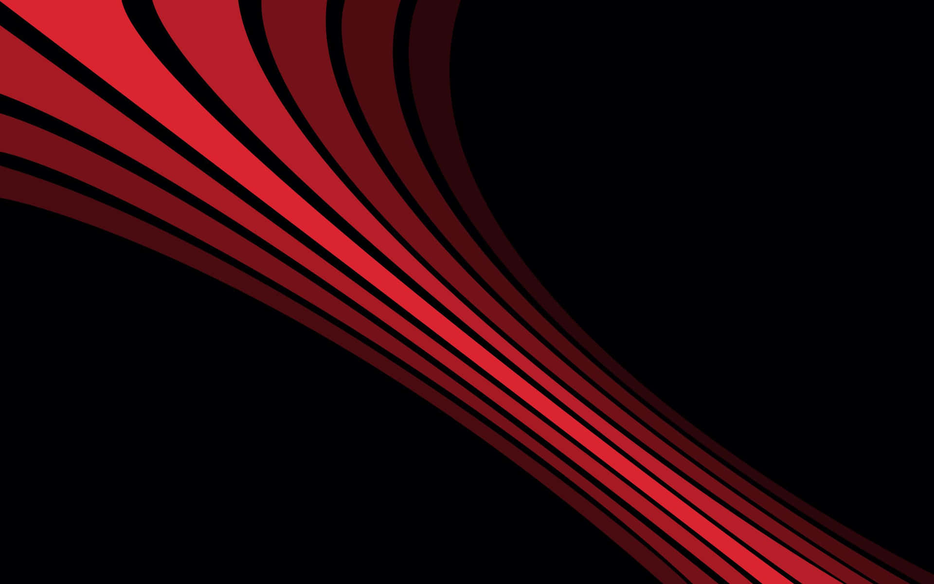 Curvy Red And Black Background Stripes