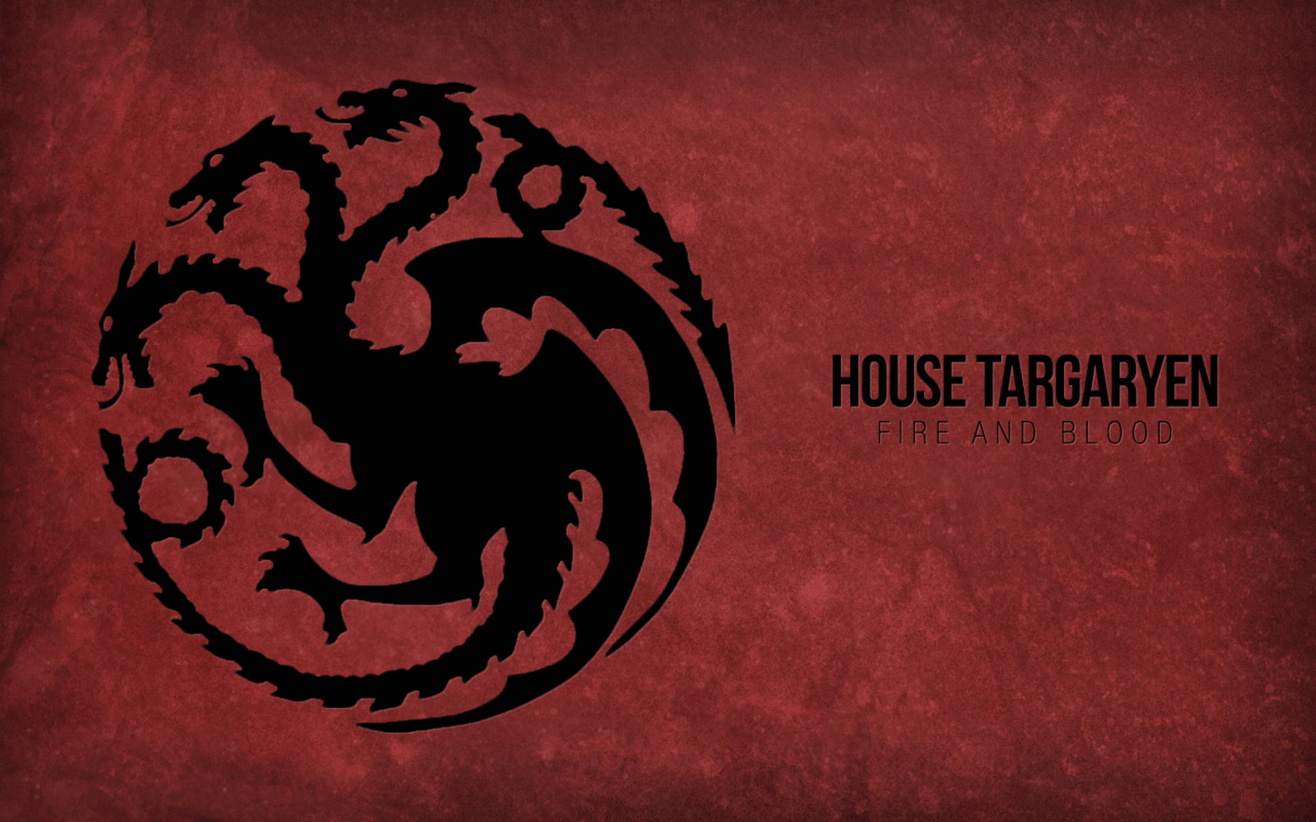 Red And Black House Targaryen