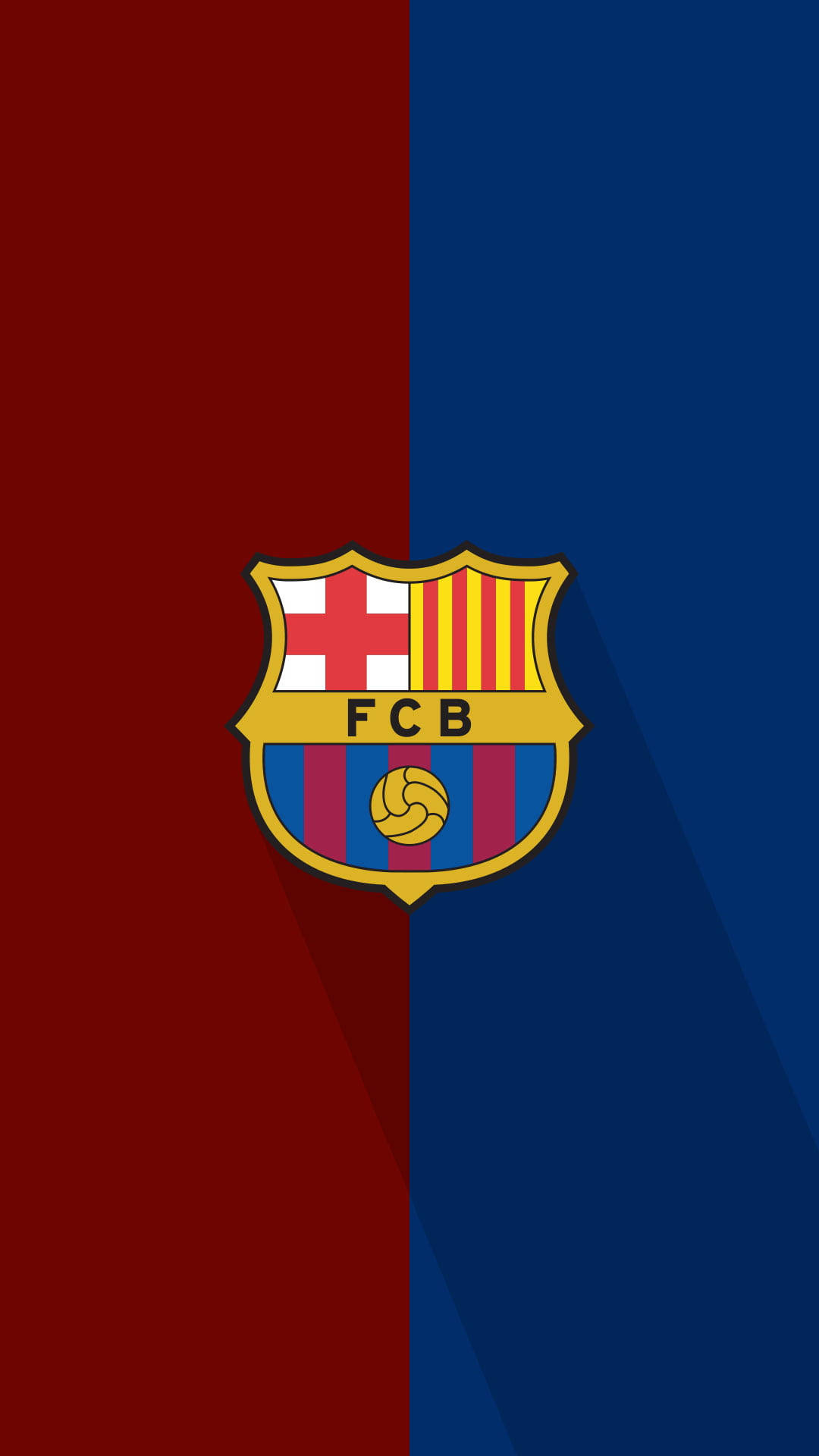 Red And Blue Barcelona Wallpaper