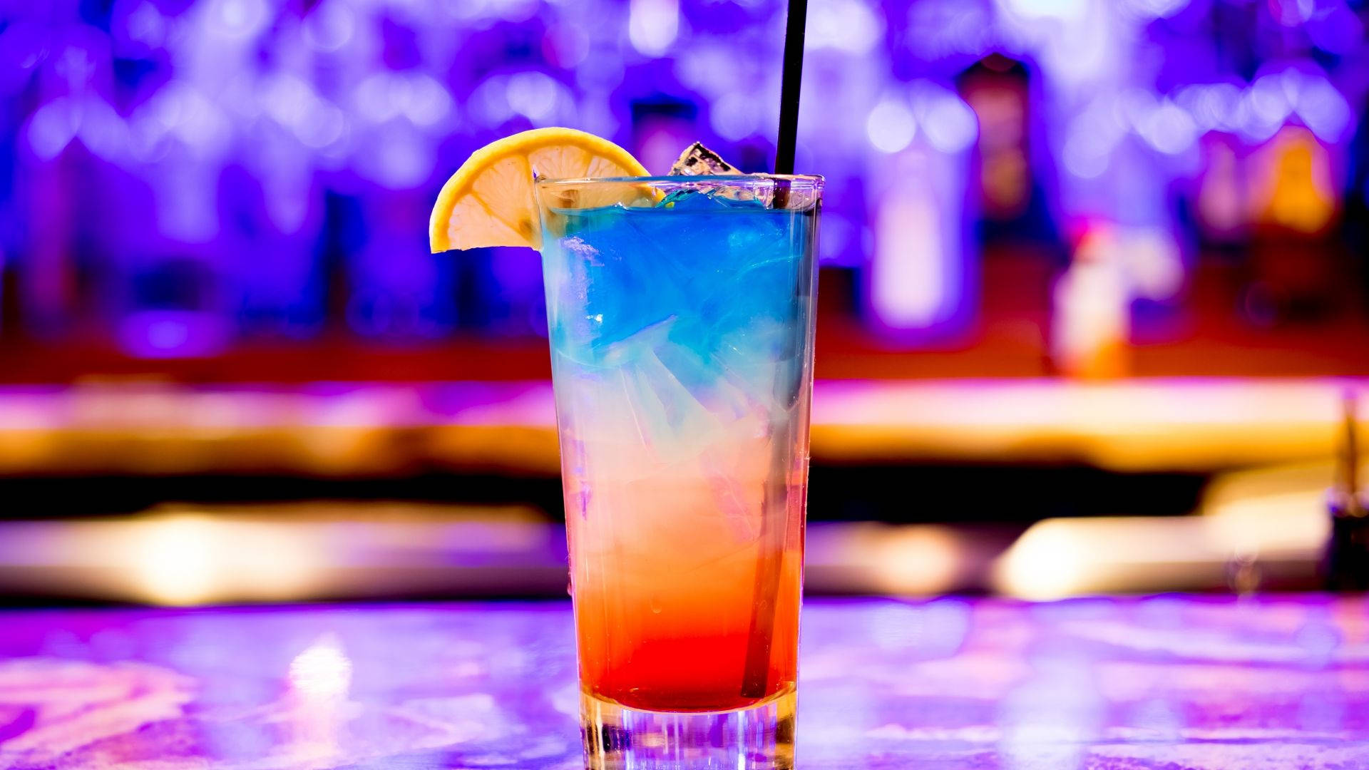 Red And Blue Drink