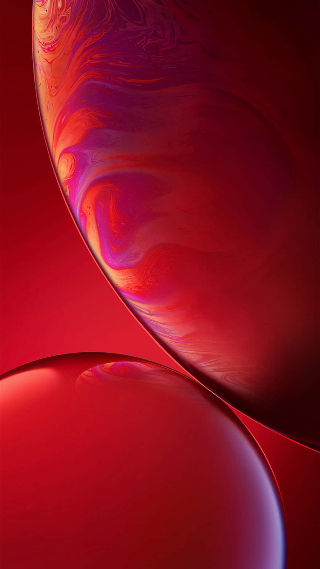 Red And Blue Swirl Design Iphone Wallpaper