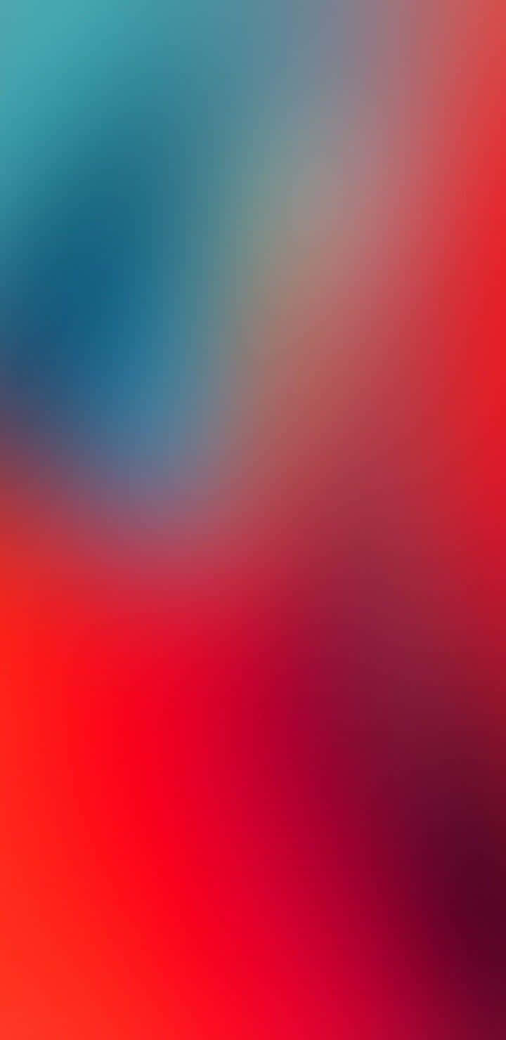 Red And Blue Blurred Iphone Wallpaper
