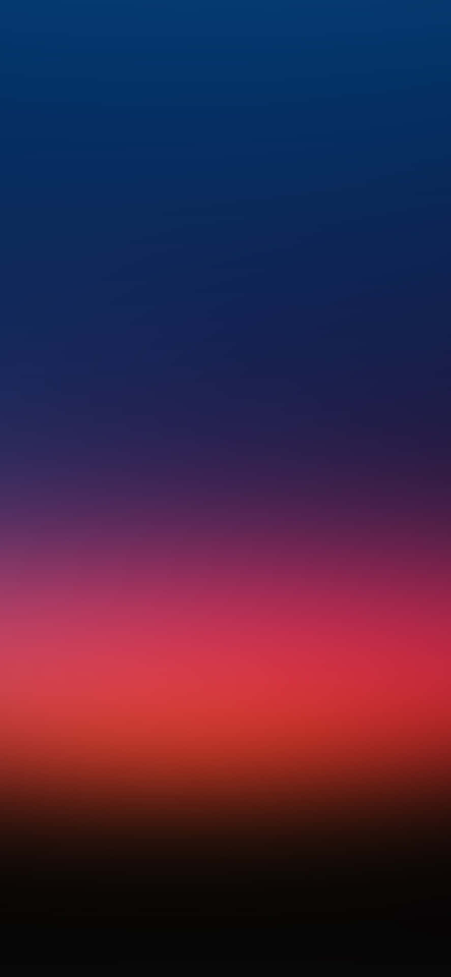 Unik kombination - Den røde og blå iPhone-tapet Wallpaper