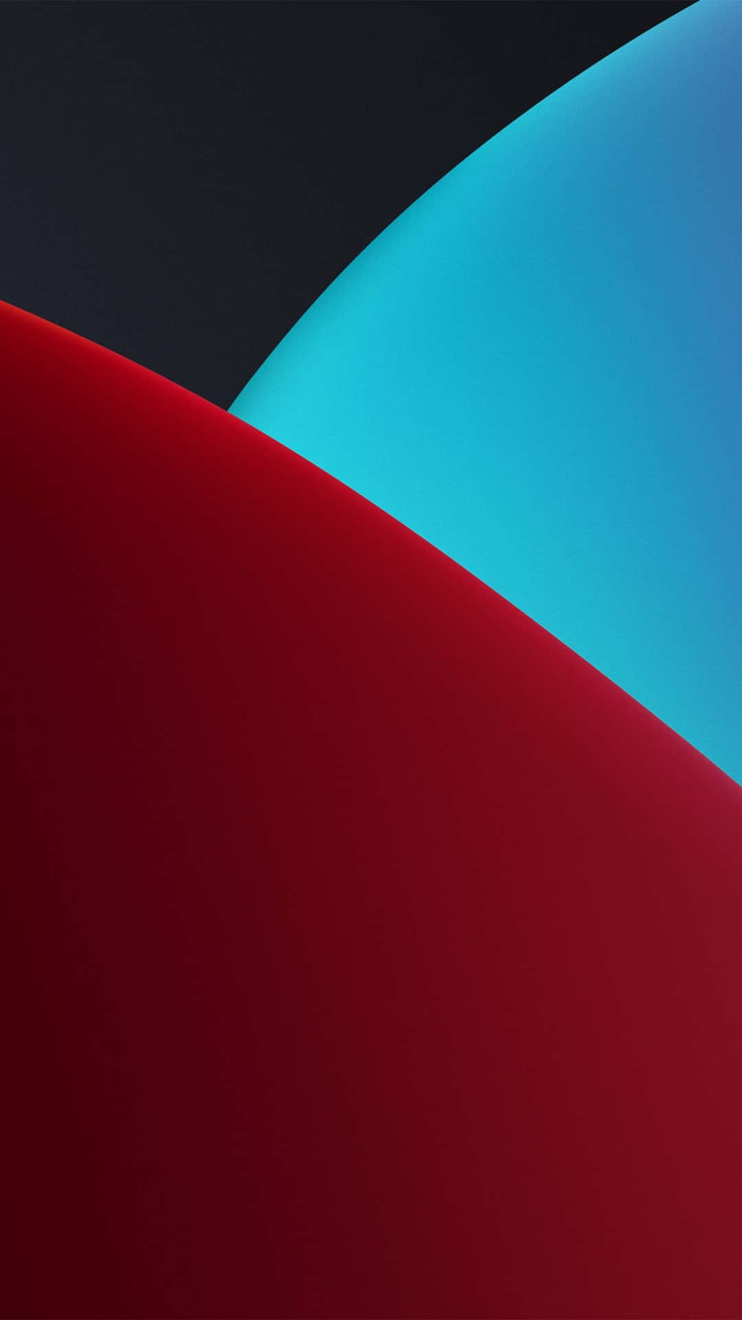 "Be the center of attention with this vibrant red and blue iPhone design!" Wallpaper
