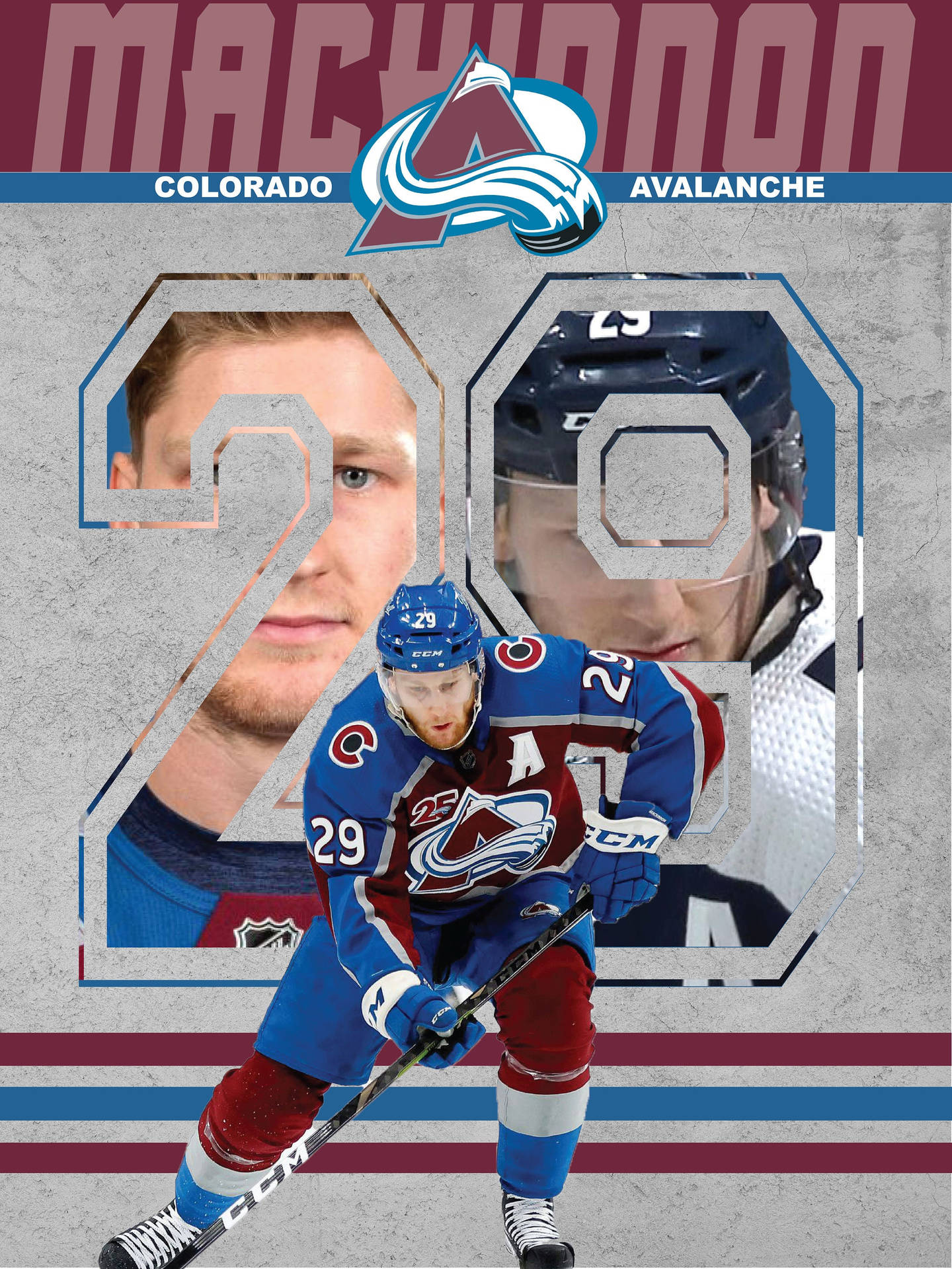 nathan mackinnon iPhone Wallpapers Free Download