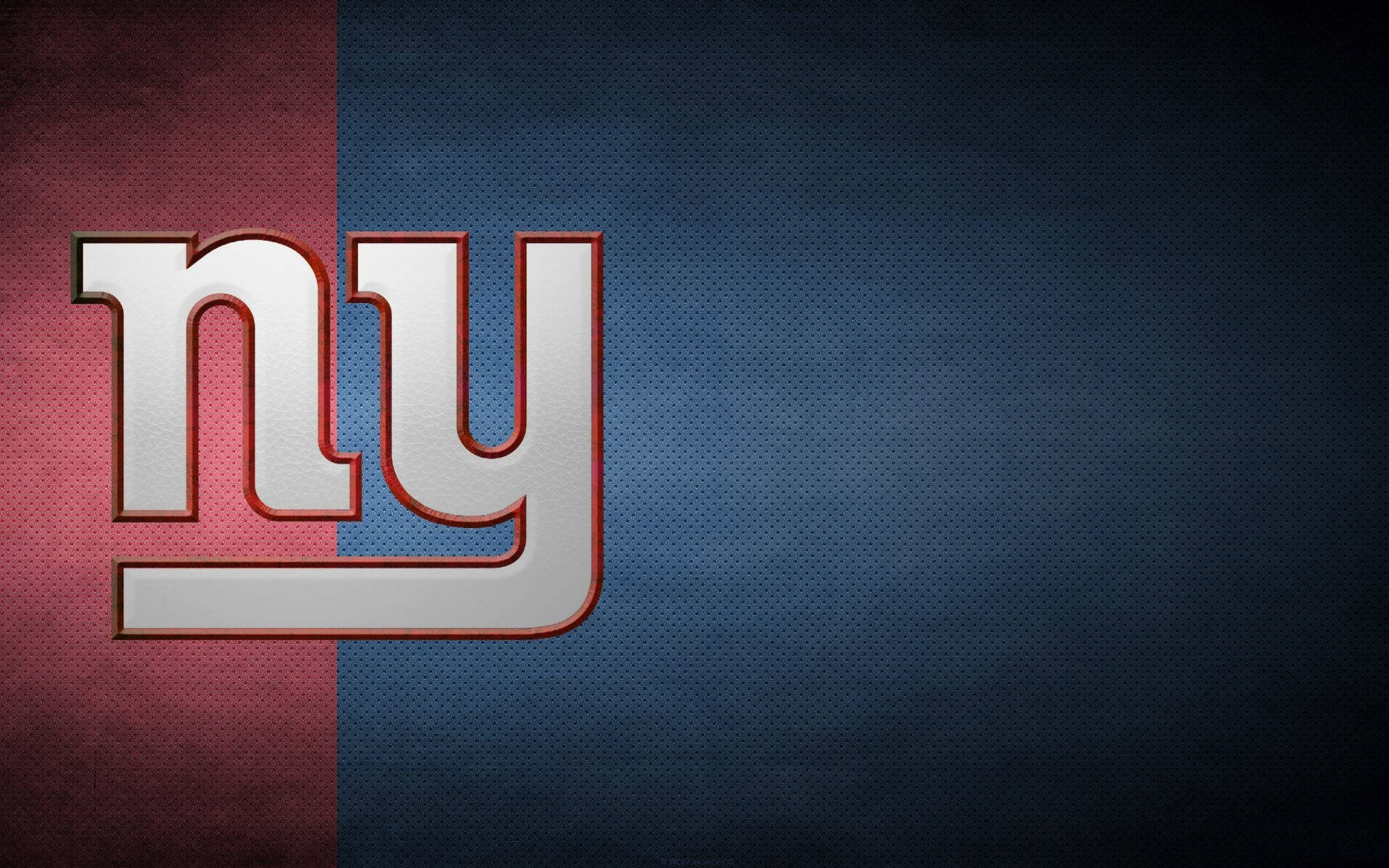Red And Blue New York Giants Logo Wallpaper