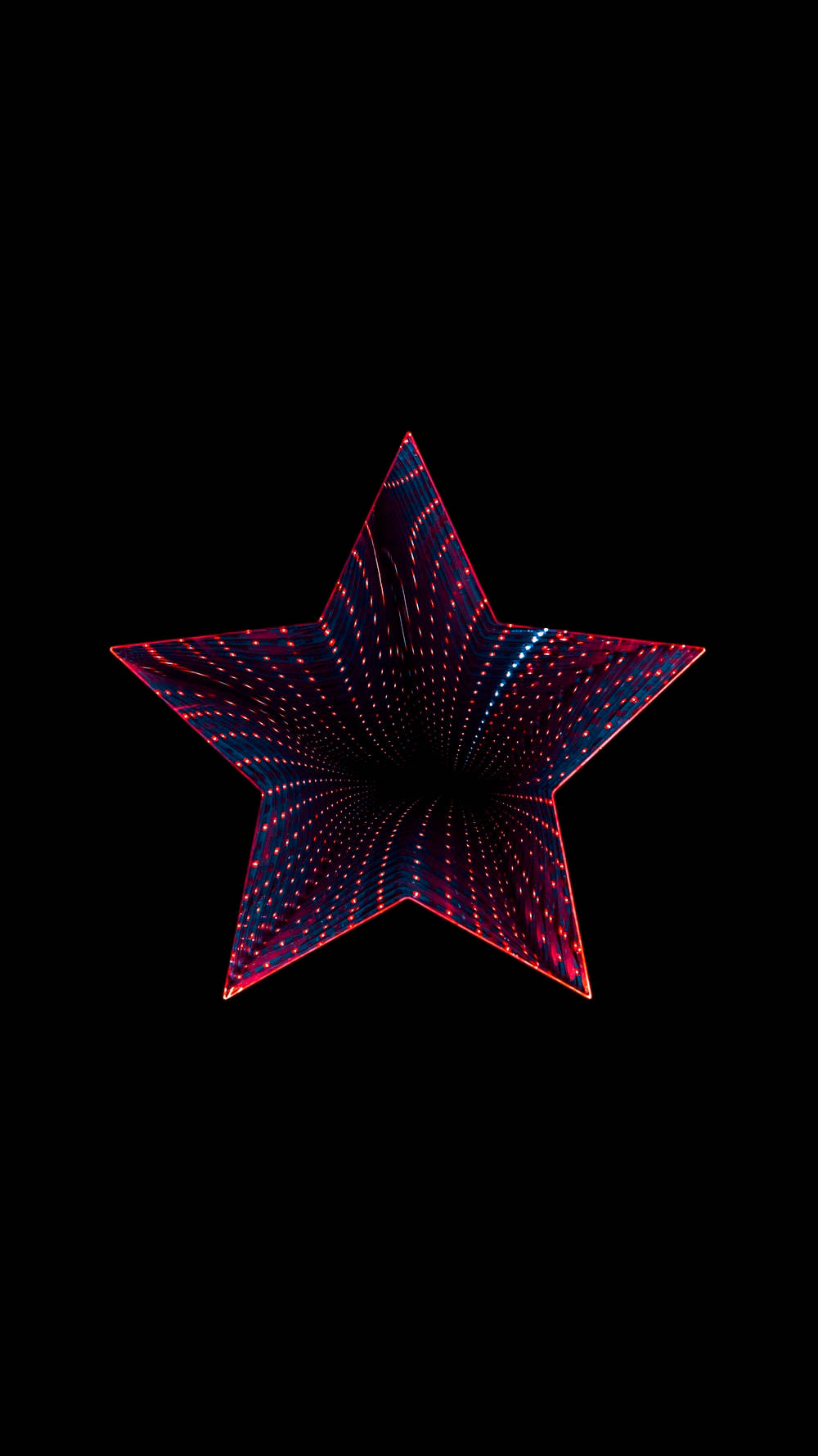 Red And Blue Star Wallpaper