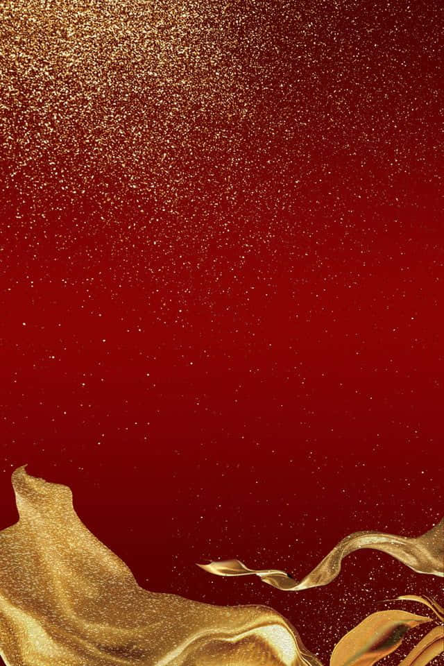 Get noticed with this beautiful red and gold background