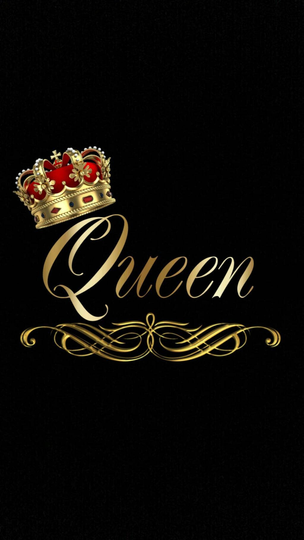 Download Red And Gold King And Queen Crown Wallpaper 