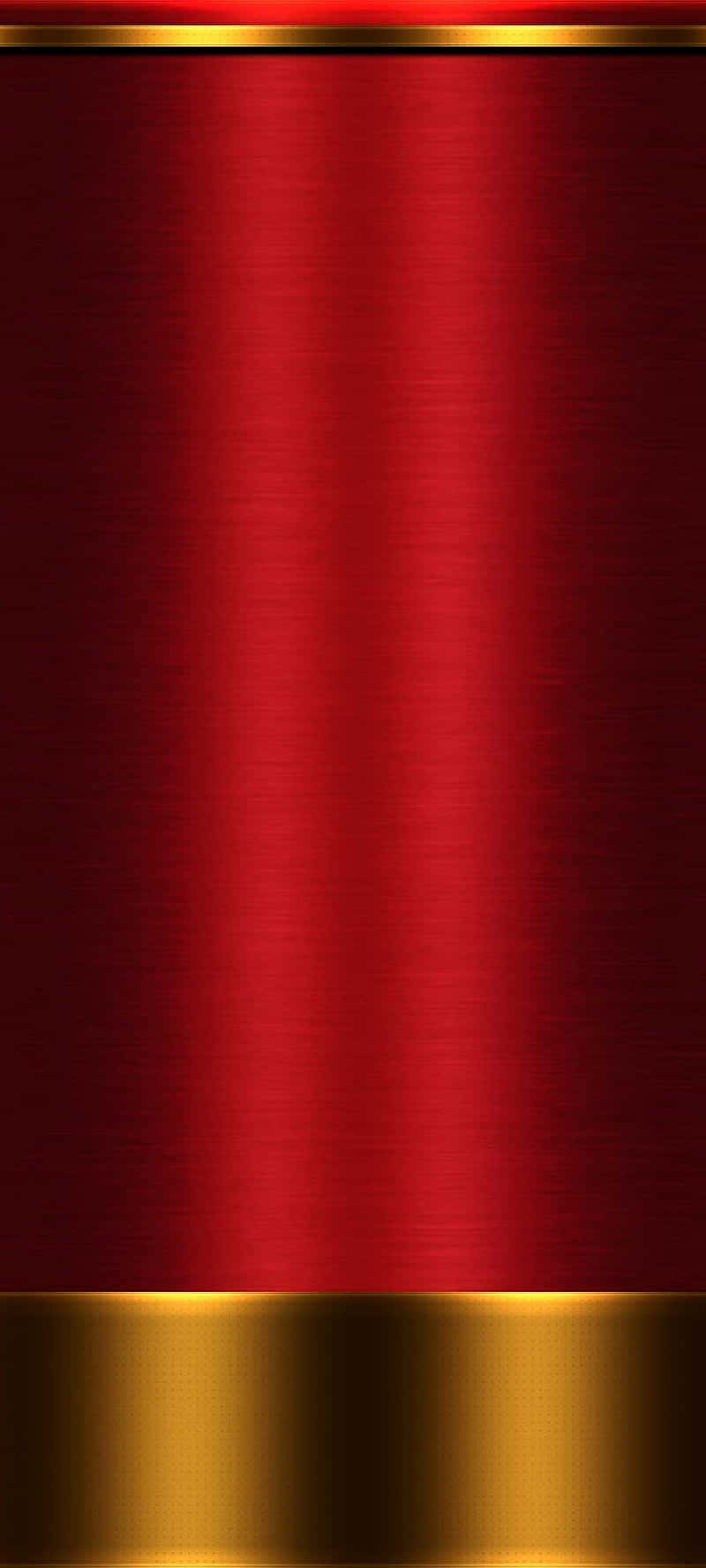 Dynamisk kombination af rød og guld, skaber en kraftfuld effekt Wallpaper