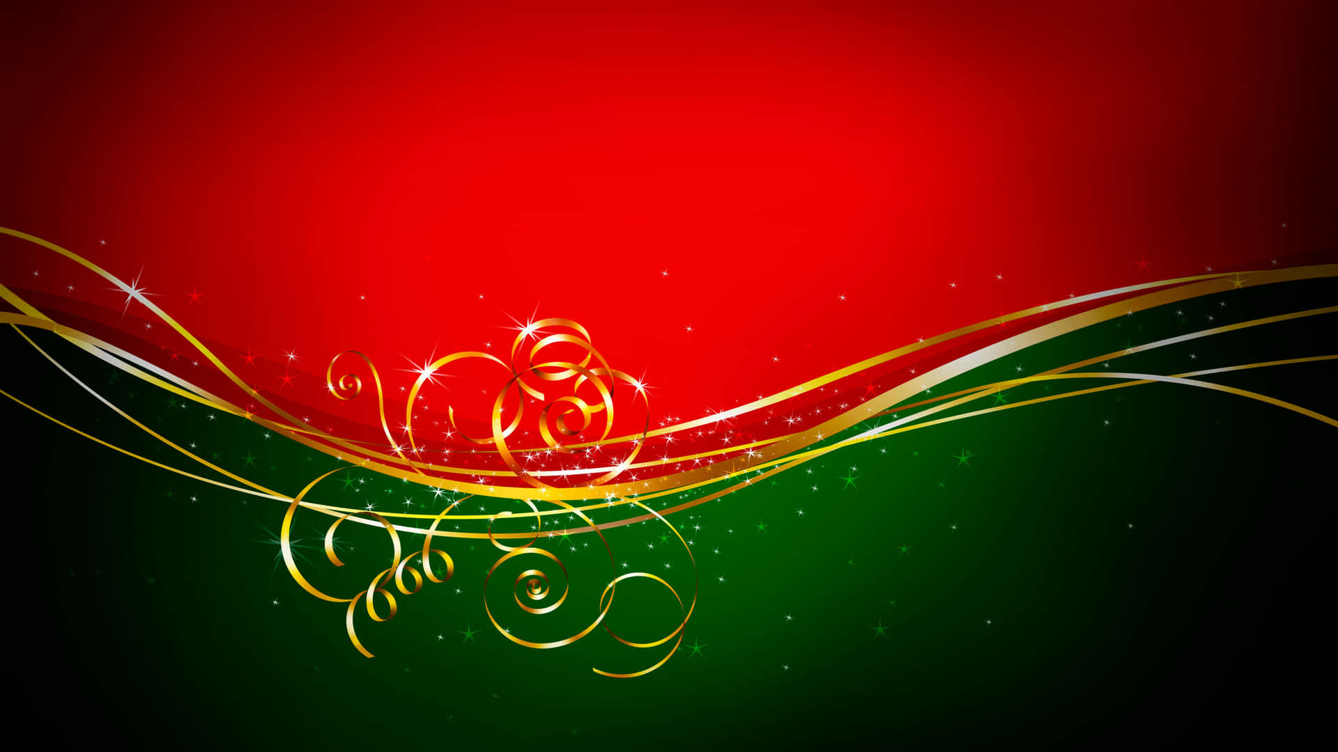 Disfrutade Los Festivos Colores Rojo Y Verde De La Navidad Fondo de pantalla