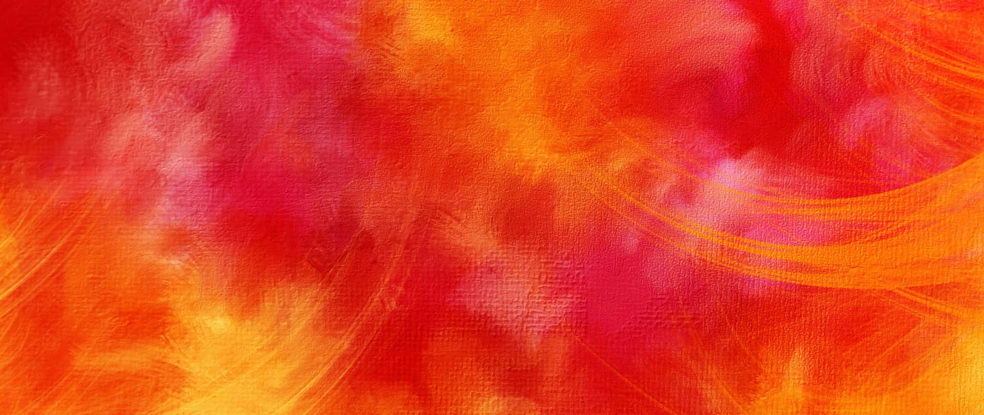 Rød Og Orange 2560 X 1080 Wallpaper