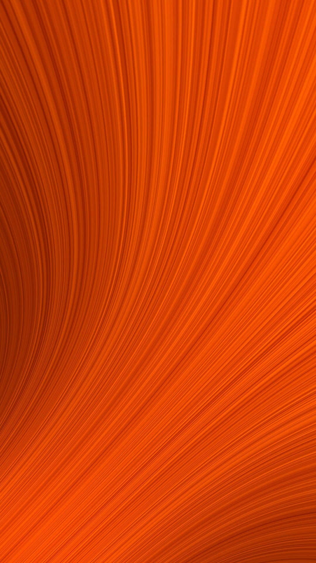 Orange Abstract Background With Wavy Lines Wallpaper