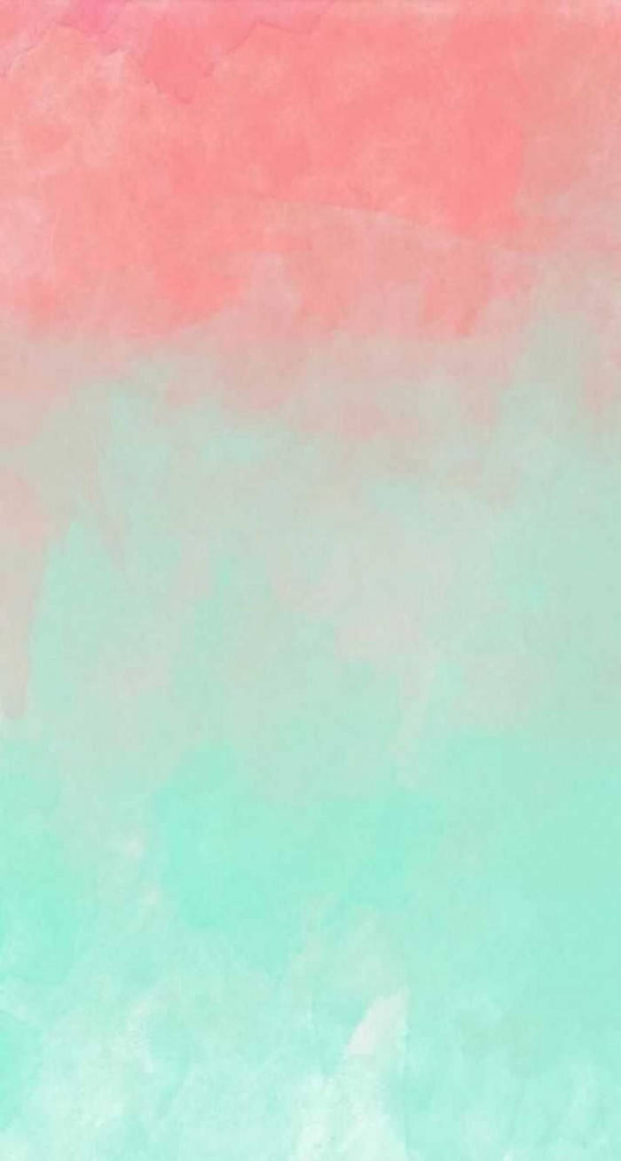 Red And Pastel Green Aesthetic Wallpaper