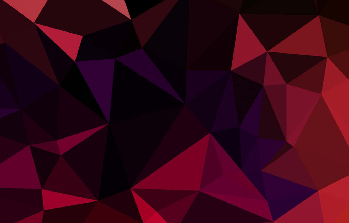Triangular Vector In Red And Purple Background