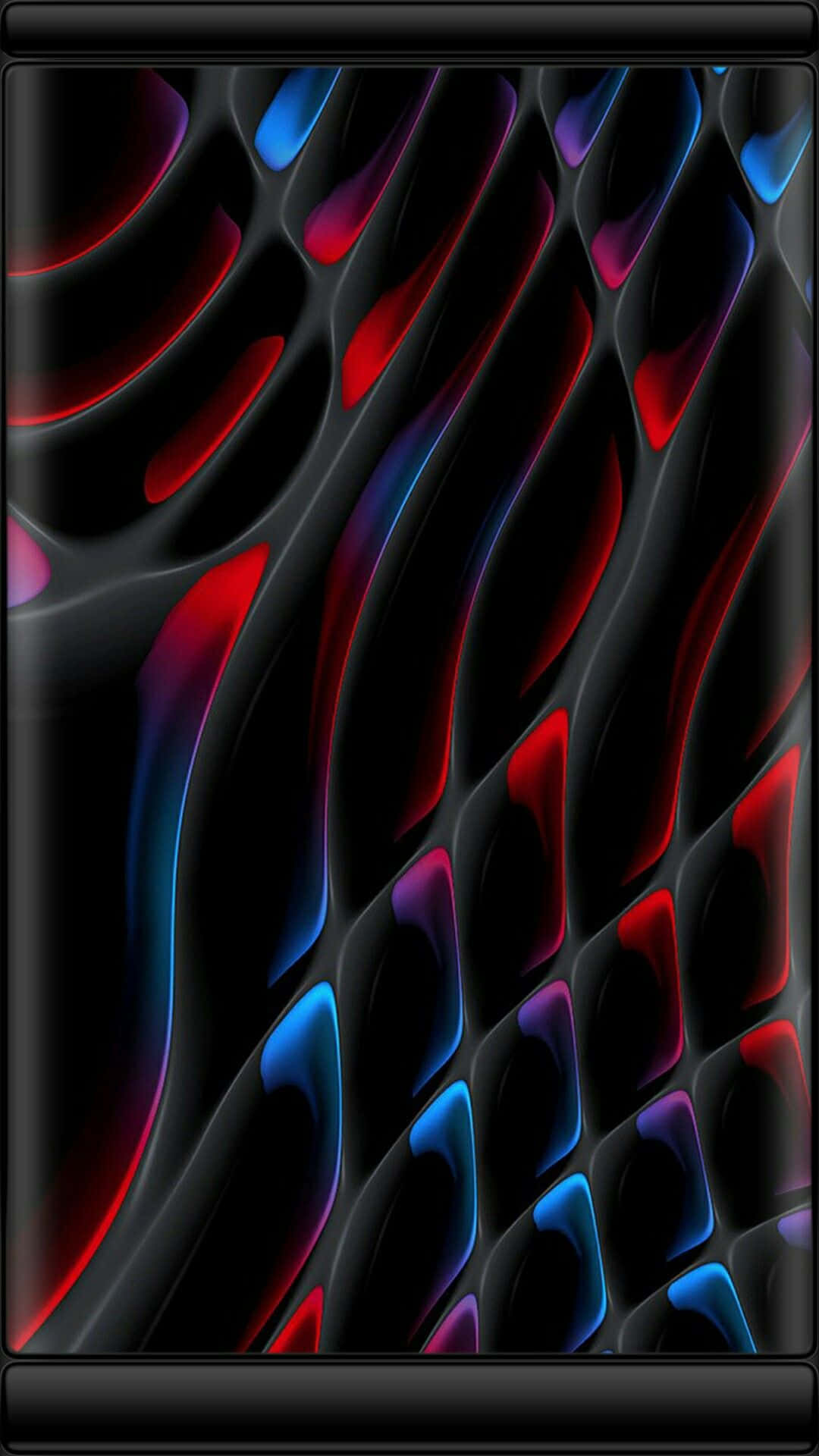 Fractal Art Red And Purple Background