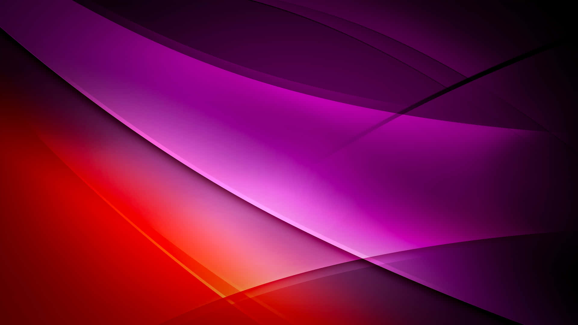 Soften Wave In Red And Purple Background