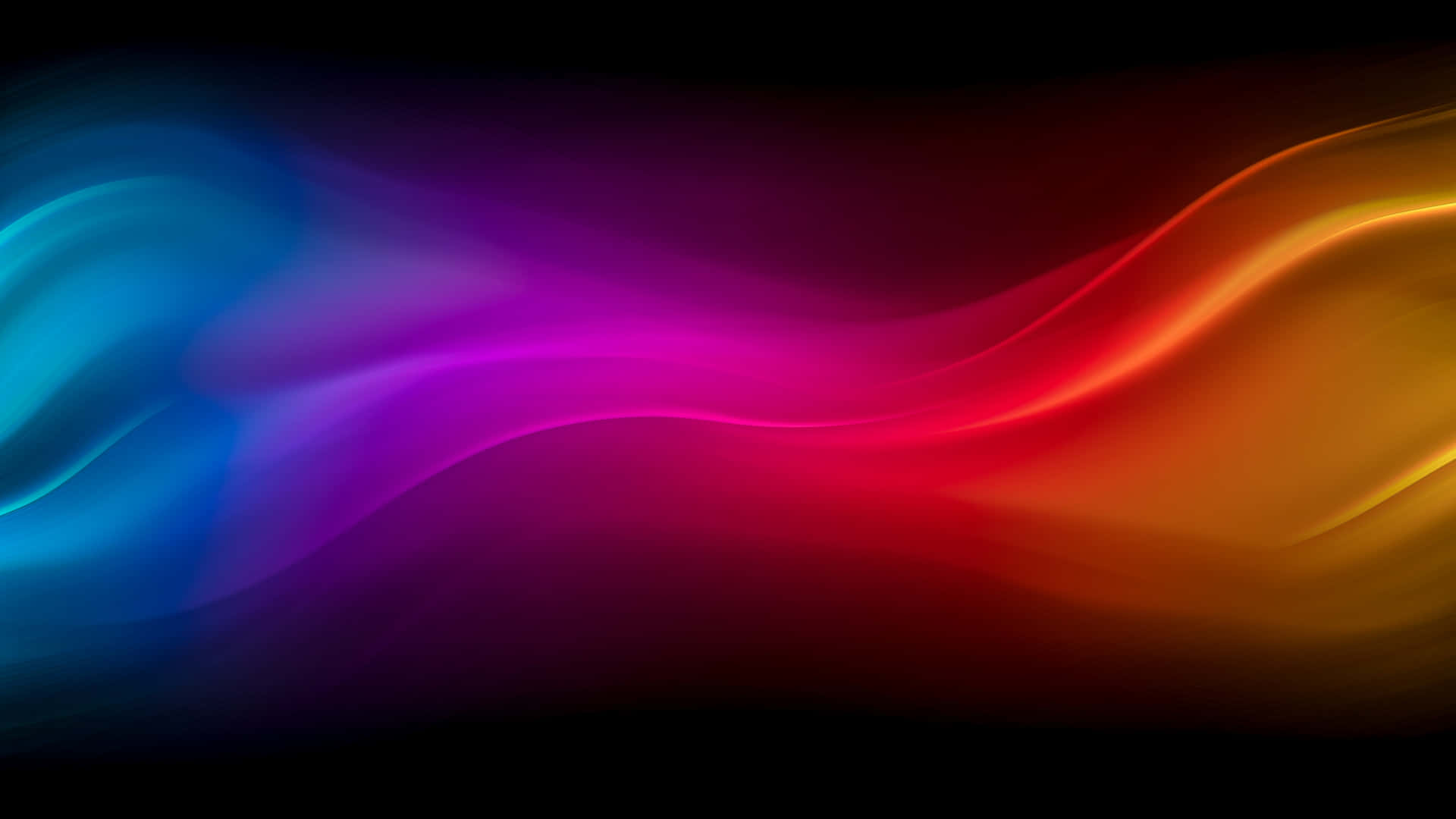 Gradient Wave Red And Purple Background