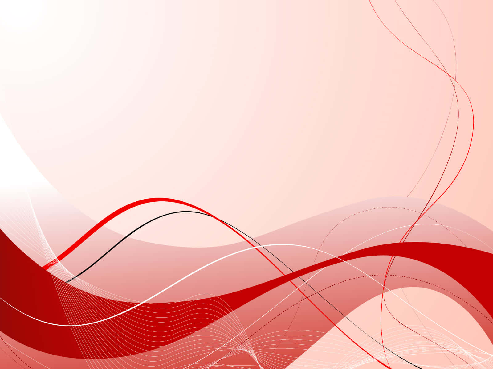 Minimalistic Red and White Background