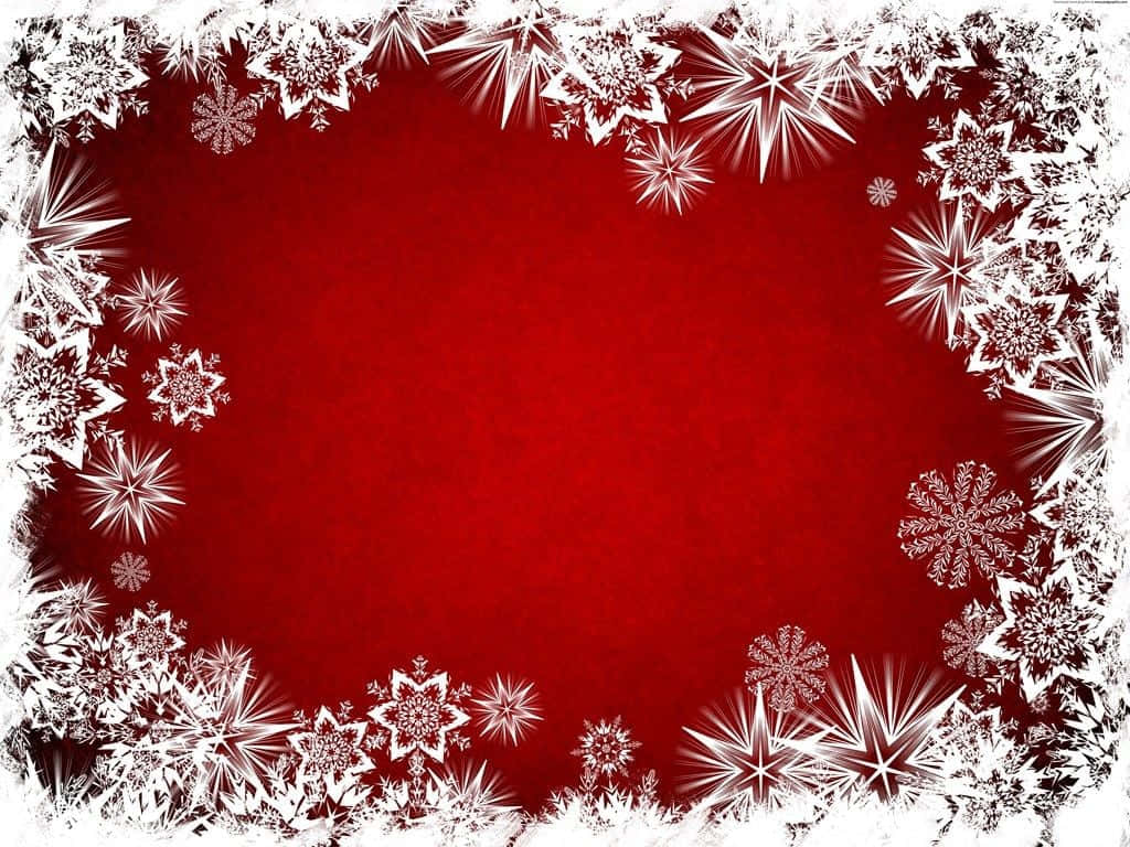 Vibrant Red and White Background
