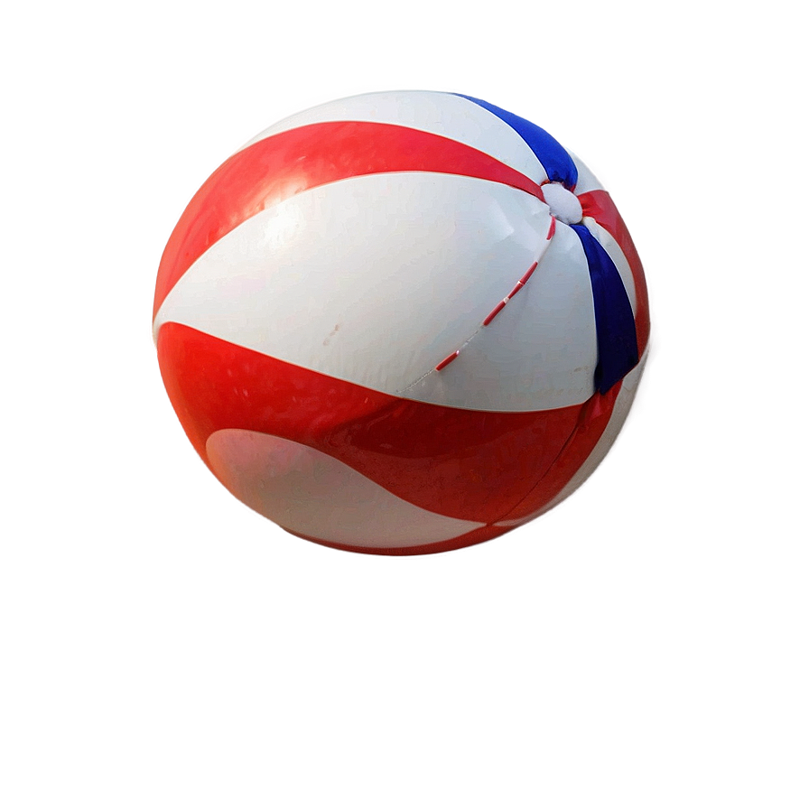 Red And White Beach Ball Png 53 PNG