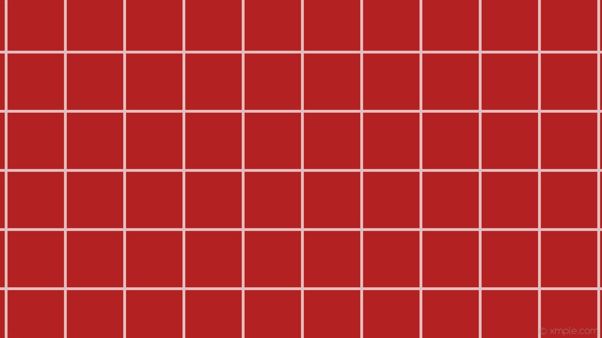 Red And White Grid Aesthetic Wallpaper