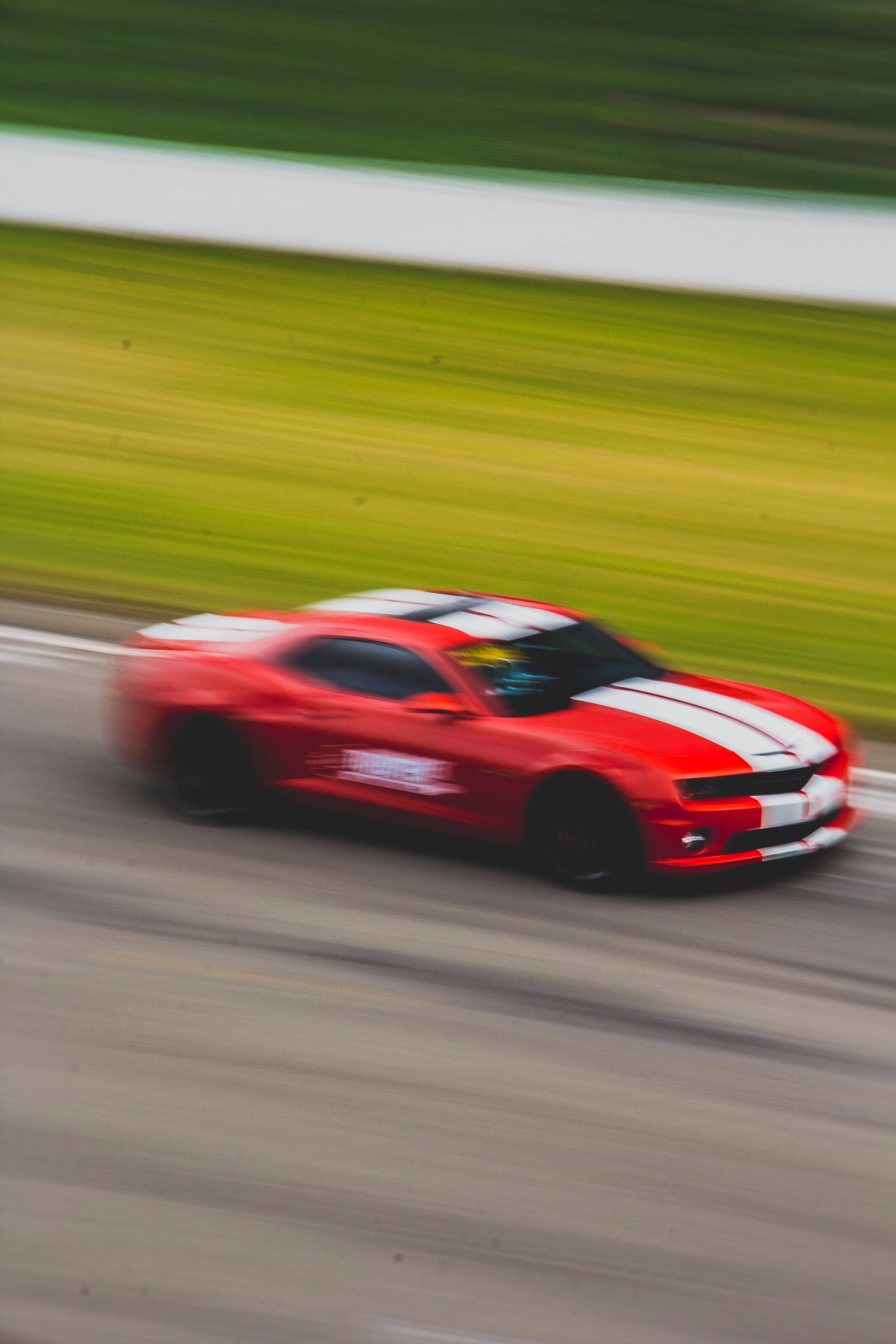 Red And White Racecar Speed Iphone Wallpaper