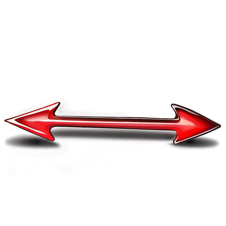 Red Arrow Clipart Png 68 PNG